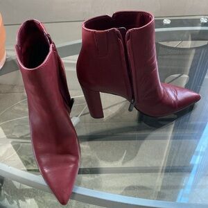 Sam Edelman  leather Heeled Ankle Boot 71/2